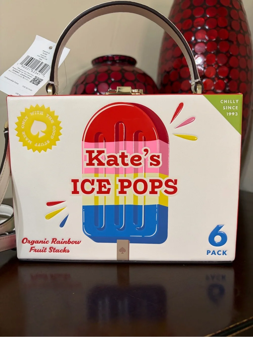 Kate Spade Snack Bar Popsicle Crossbody Bag MSRP $429